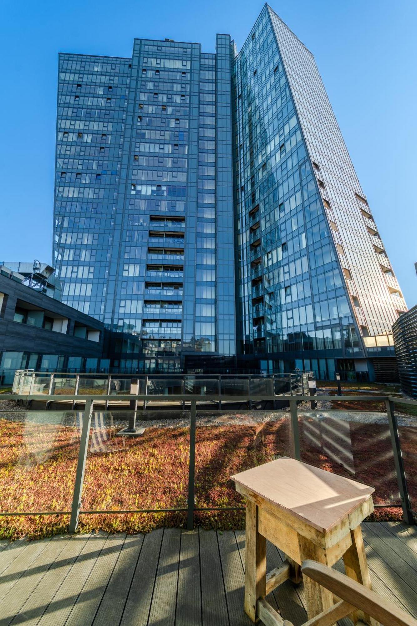 Hanza Tower Apartment No 628 - 6Th Floor, Balcony, Swimming Pool Szczecin Buitenkant foto