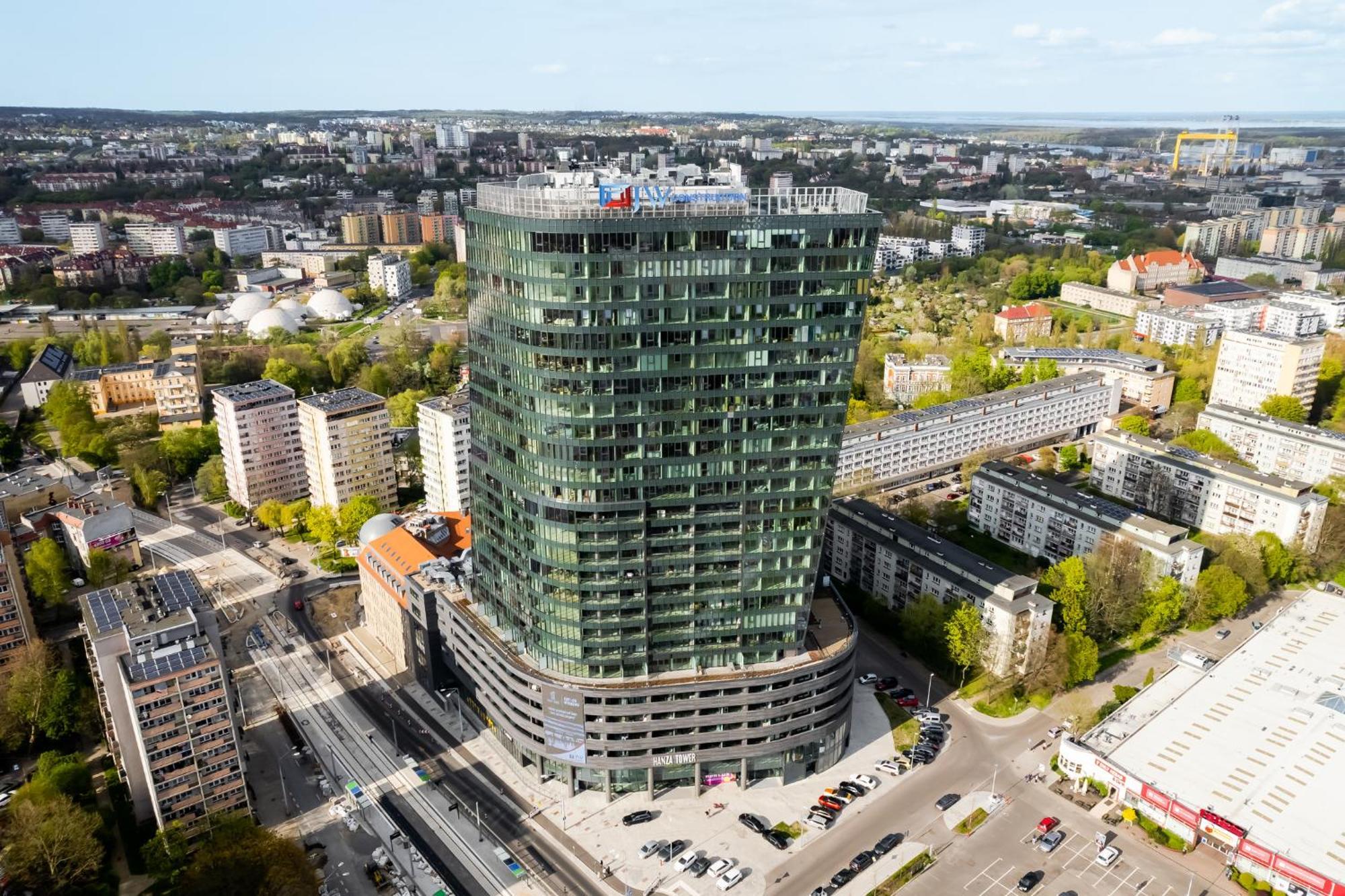 Hanza Tower Apartment No 628 - 6Th Floor, Balcony, Swimming Pool Szczecin Buitenkant foto